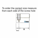 XBS 3* TS007 Security Cylinder 10 x 35