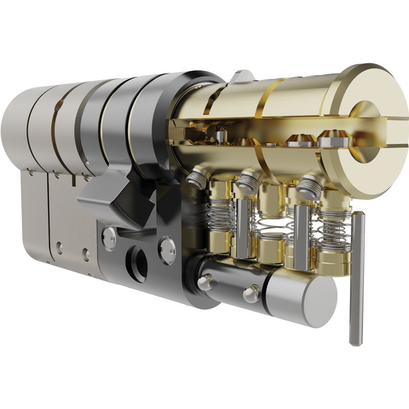 XBS 3* TS007 Security Cylinder 35 x 45