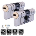 XBS 3* Federal Security Cylinder 40/50 Keyed PAIR 